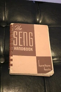 Vintage Book SENG HANDBOOK Furniture Facts 1956 salesman reference - Picture 1 of 5