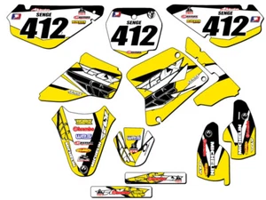 Kit de gráficos Senge amarillo RM 85 13 FLY 2005-2023 compatible con Suzuki - Imagen 1 de 10