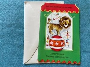 Hope your Birthday is grand Vintage Unused Greeting Card - Picture 1 of 2