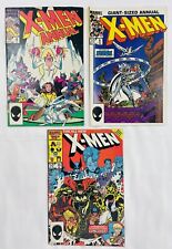 Uncanny X-Men Annual Comic Lot 8 9 10 1984-86 Storm, New Mutants, Arthur Adams