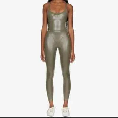 Adidas x Women's Ivy Park V-Neck Bodysuit Catsuit Size XS HR6882 FREE SHIPPING - Image 1 of 4