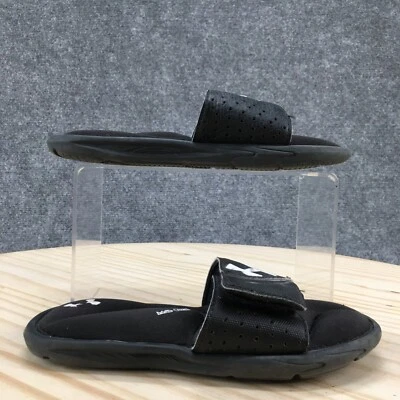 Sandalias Under Armour jóvenes 1 año niños UA Ignite VI sin cordones 3022728-001 negras Foto 1 de 4