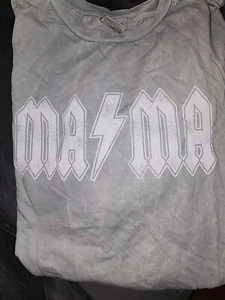OAT COLLECTIVE MAMA T-SHIRT WHITE & GRAY SIZE XL - Picture 1 of 1