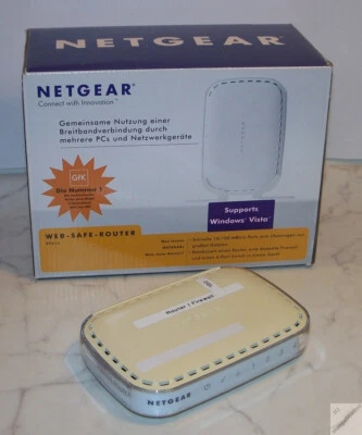 Netgear RP614 V4 Web Save Internet Router/Firewall in OVP, 4x Switch _qj - Bild 1 von 4
