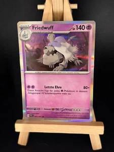 Friedwuff 043/091 Holo Pokemon Card TCG from Paldea's Fates - Picture 1 of 2