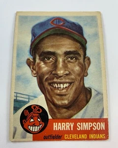 1953 Topps Baseball Single #150 Harry Simpson (VG-EX) EO2 - Imagen 1 de 2
