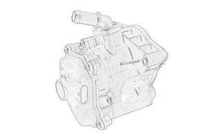 Zusatzwasserpumpe (Kühlwasserkreislauf) OE OPEL 55516904 für ASTRA K 1.5 2019- - Bild 1 von 6