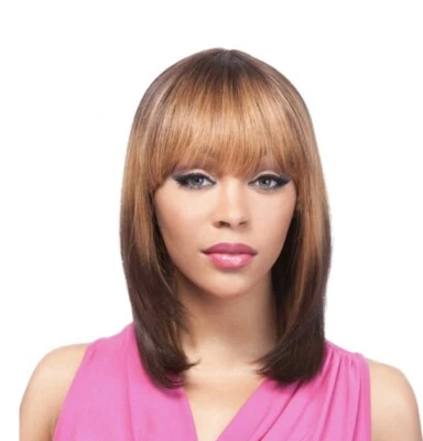 IT'S A WIG 100% HUMAN HAIR WIG STRAIGHT MEDIUM LENGTH HUMAN HAIR WIG 'YAKI 1012' - Image 1 of 4