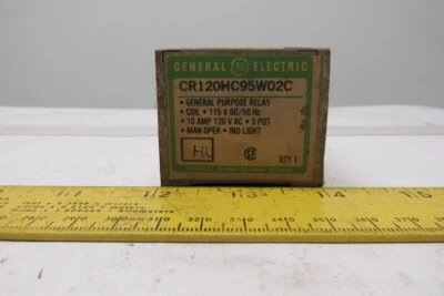 General Electric CR120HC95W02C General Purpose Relay 115V Coil - Image 1 of 4