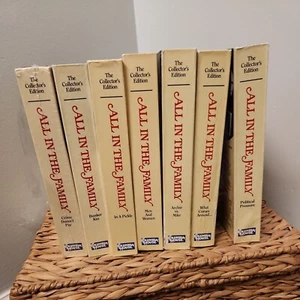 All in the Family Collector's Edition VHS Tape Lot (7) Columbia House - Picture 1 of 9