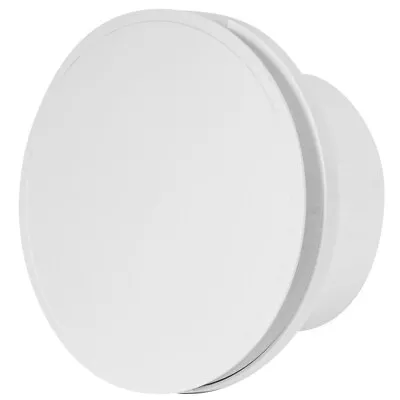 Silent Round Bathroom Extractor Fan 150mm / 6" with Timer and Humidity Sensor - Image 1 of 4