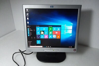 HP 1702 P9621D LCD Monitor 17" VGA D Sub 1280x1024 450:1 OSD Control P9621D#ABA - Image 1 of 4