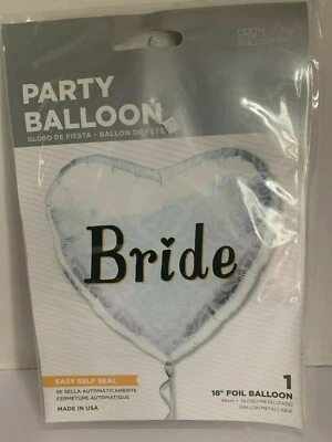 Foil Bride OR Groom  Balloon 18 inches New Your Choice  - Image 1 of 4