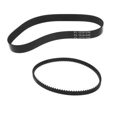 2x Vacuum Cleaner Drive Belts 3M-273 FL12.8x339 Compatible with Vax ECB1SPV1