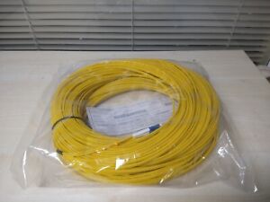 100m LC-LC OS2 Yellow 3mm Duplex Patch Cord - Brand new