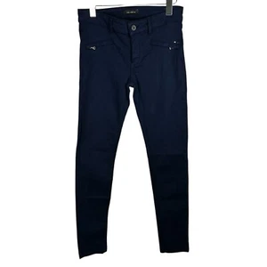 COP COPINE Hose Damen (EU) 38 Navy Zip Skinny Fit Stretchy Freizeithose - Bild 1 von 19