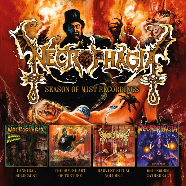 NECROPHAGIA - Season Of Mist Recordings  (4-CD) BOXSET - Bild 1 von 1