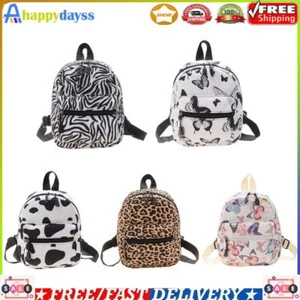 Mode Frauen Tier Muster Druck Rucksack Casual Rucksack Handtaschen - Bild 1 von 27