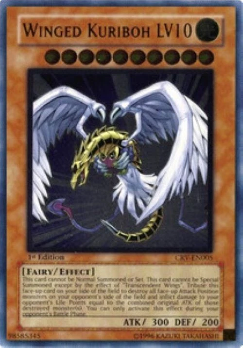 Yugioh-Winged Kuriboh LV10-Ultimate Rare-UNL-CRV IT005 (LP) (ITALIAN) - Image 1 of 1