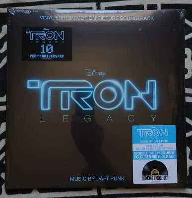 DAFT PUNK - TRON LEGACY - RSD 2020 - 2 x 12 BLUE VINYL - 10 YEARS ANNIVERSARY  - Image 1 of 4