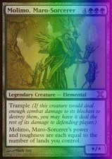 Magic the Gathering MTG Molimo, Maro-Sorcerer (280) Tenth Edition   LP FOIL