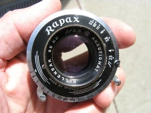 Vintage View Camera Lens Wollensak Anastigmat 85mm F/3.5 - Picture 1 of 4