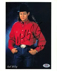 Neal McCoy Country Musik Sänger signiertes Autogramm 8 x 10 Foto PSA DNA - Bild 1 von 2