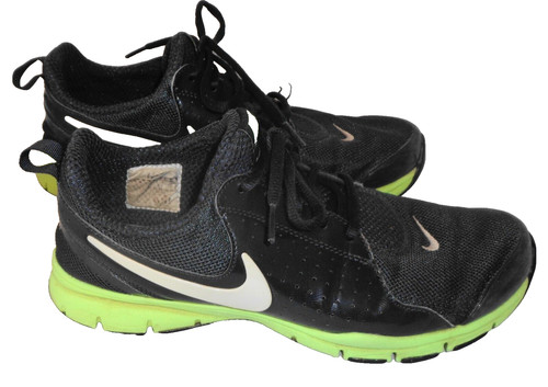 Scarpe da ginnastica Nike Flex donna taglia 8 5 nere e verdi