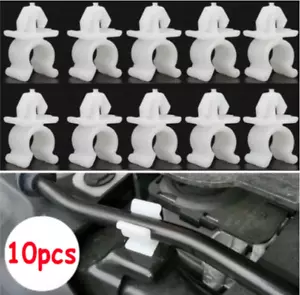 10x For Toyota Bonnet Rod Clip Support Clamp Holder 53452-90351 53455-14020 - Picture 1 of 3