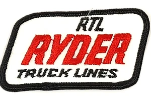Cinque(5) Toppe Vintage Original RTL Ryder Truck Linee Taglia 3""x2"" da Collezione - Foto 1 di 5