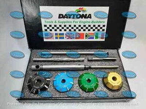 8x YAMAHA YZ450F 3rd to 6th Gen 2003-17 VALVE SEAT CUTTER KIT CARBIDE TIPPED - Picture 1 of 9
