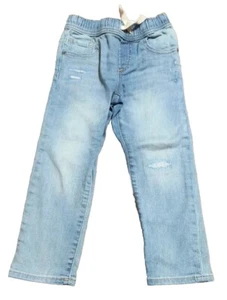 Boys Gap Denim Stretch Slim Distressed Jeans Size 5 - Picture 1 of 3