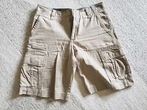 Pantalones cortos cargo para hombre Roebuck & Co tostados talla 32, bolsillos 100 % algodón - Imagen 1 de 4