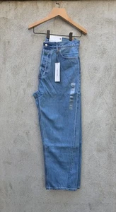 Calvin Klein Signature Selvedge Twisted Seam  Blue Jeans NEW  - Size W32 - Picture 1 of 9