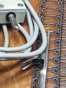 Altes 2 x Verbindungskabel vermutlich vom Messgerät 3mm - Bild 1 von 4