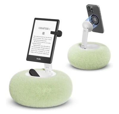  Tablet Stand Pillow Cell Phone Pillow Holder for Bed Compatible with Green - Image 1 of 4