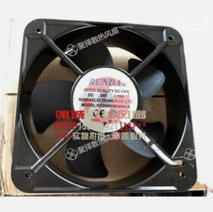 1pcs RUNDA Fan RS20060B24VH-S DC 24V 2.10A 20060 20CM 2 Wire cooling fan - Afbeelding 1 van 2