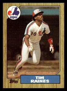 1987 Topps Tiffany - Tim Raines #30 NM - Photo 1/2