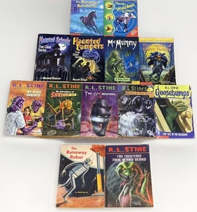 RL Stine Kids Horror Mystery Lot of 11 Books Fear Street Goosebumps Haunted Zull - Picture 1 of 24