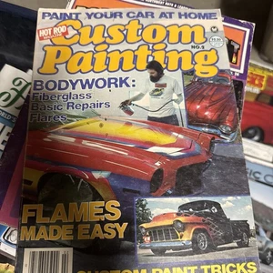 HOT ROD CUSTOM PAINTING Magazine VINTAGE NO. 2 1981 EDITIONS - Foto 1 di 3