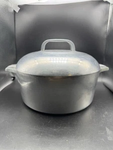 Wagner Ware Sidney Magnalite Dutch Oven 4248 P Stockpot Roaster 5 Qt 10" Vintage - Picture 1 of 15