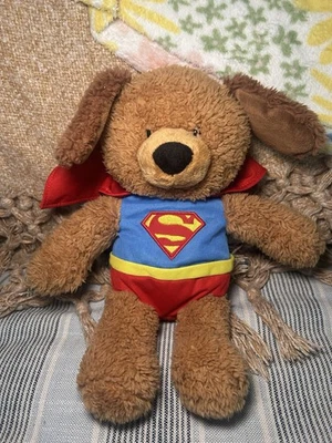 GUND 12" SUPERMAN Griffin Perro Peluche Cachorro con Capa Roja Peluche Foto 1 de 4