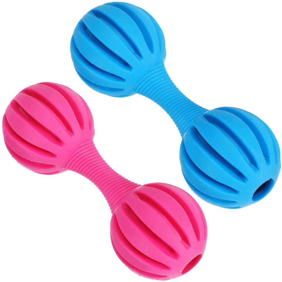  2 Pcs Dog Toys for Chewers Training Bells Teething Chewing Small - Image 1 of 2