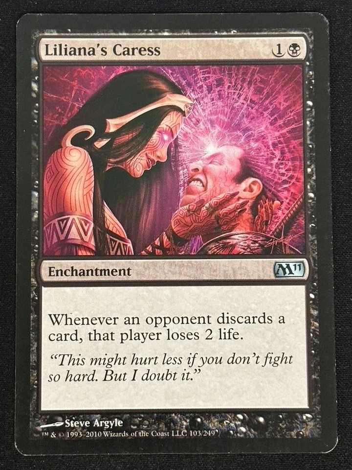 1x MTG Liliana's Caress - Magic 2011 (M11) #103 - Magic the Gathering - Image 1 of 1