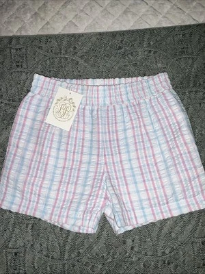 Boys Beaufort Bonnet Company Seersucker Sheffield Shorts Size 6 New With Tags - Image 1 of 4
