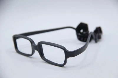 MIRAFLEX NEW BABY 3 J GRAY AUTHENTIC FRAMES EYEGLASSES 45-17 - Image 1 of 3