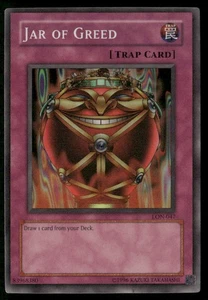 Jar of Greed Super Rare Labyrinth of Nightmare LON-047 LP - Picture 1 of 2