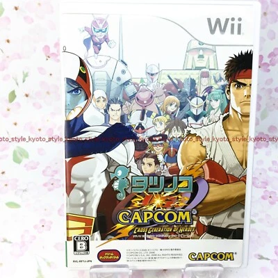 USED Wii Tatsunoko VS CAPCOM Cross Generation of Heroes 26352 JAPAN IMPORT - Image 1 of 4