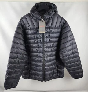 Hawke & Co Jacket Mens 3XL Black Featherless Performance Hooded Puffer NWT - Picture 1 of 10