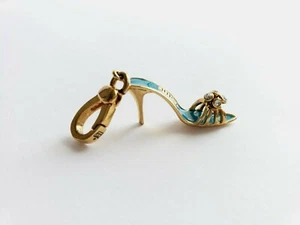 JUICY COUTURE Blue High Heel CHARM - Picture 1 of 3